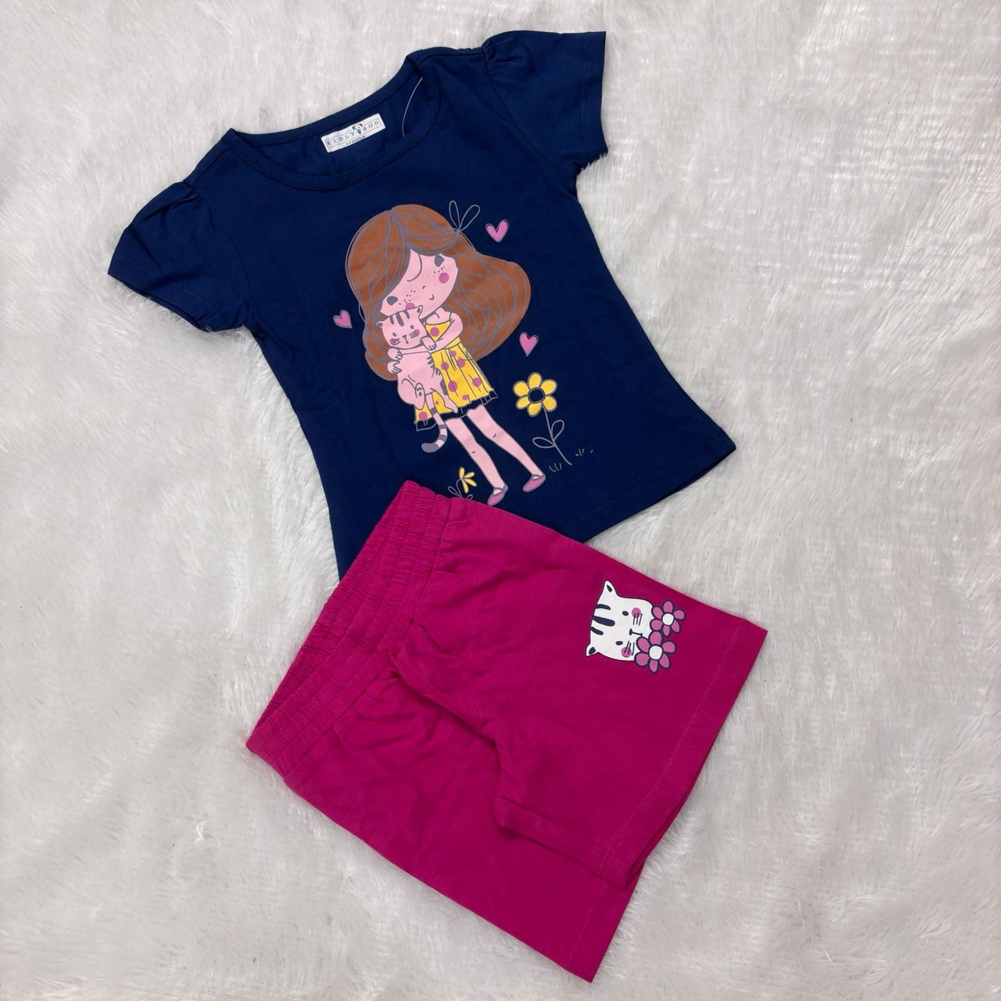 Girls Fancy shorts set SF03