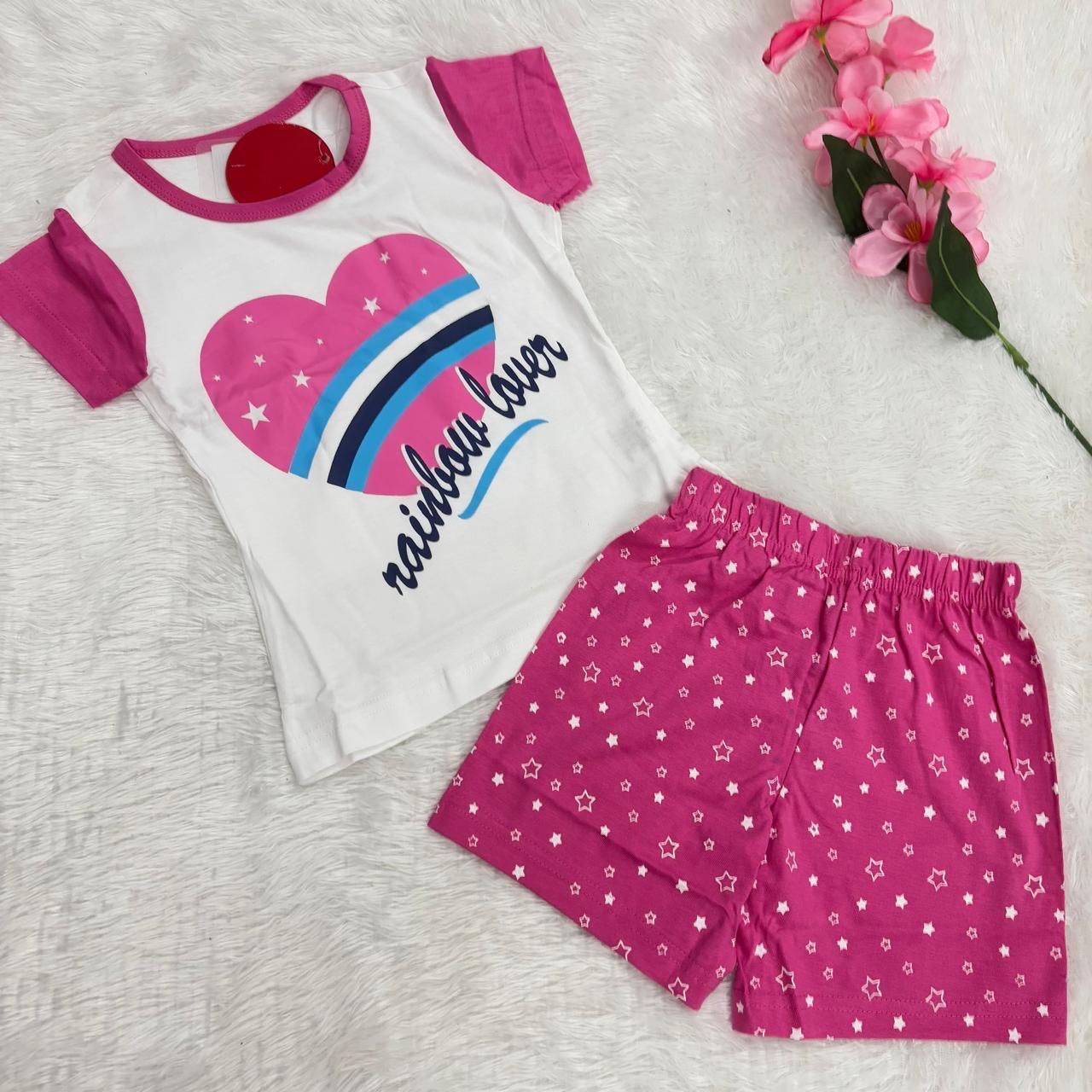 Girls Fancy shorts set SF03