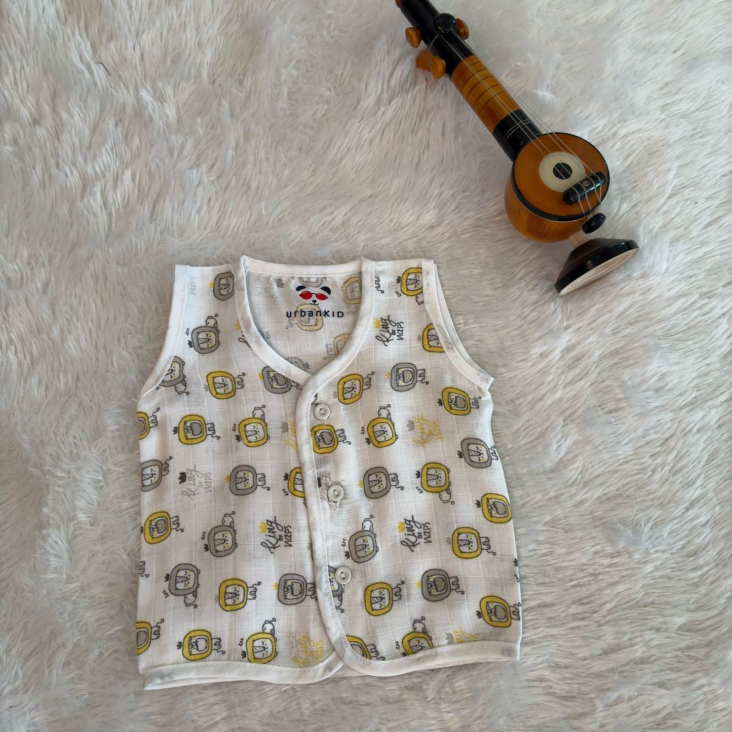 Muslin Button jablas MN01