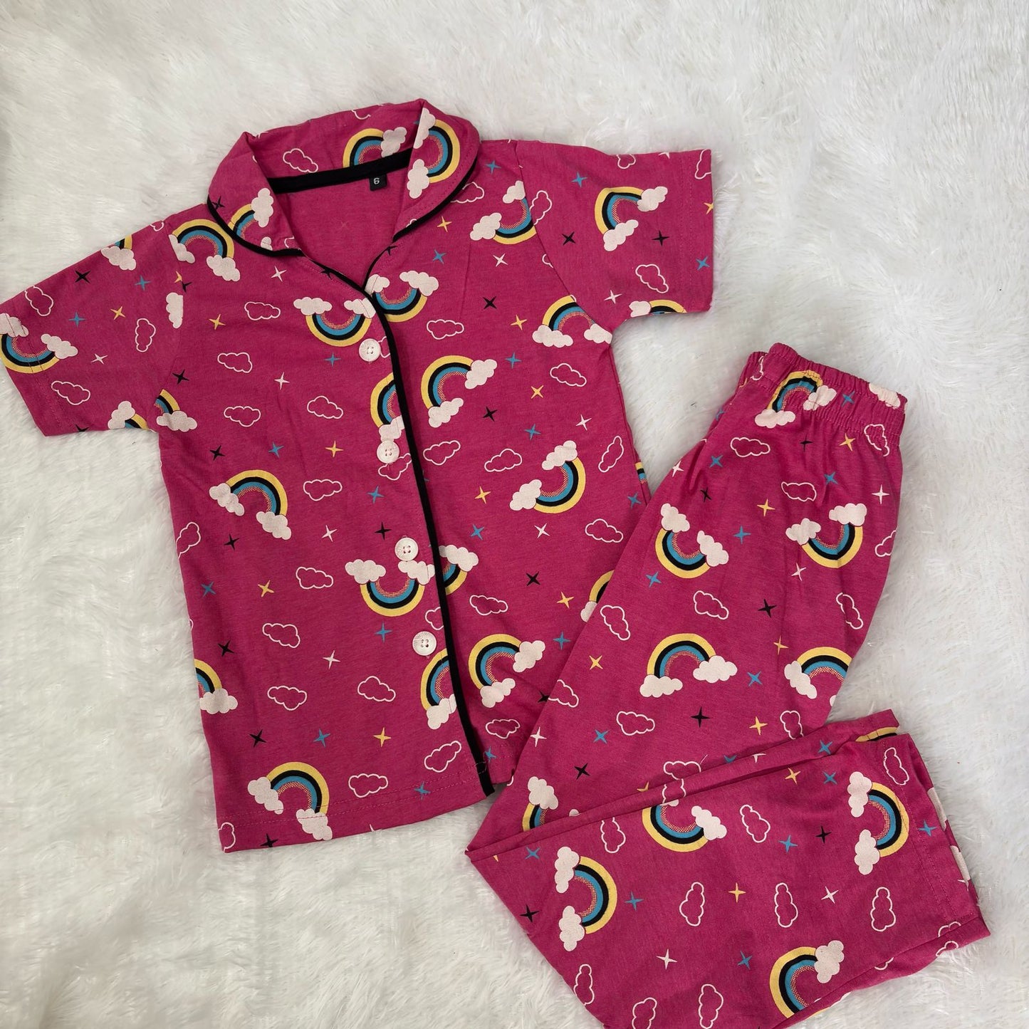 Half Sleeve Collar Night Suits IW03