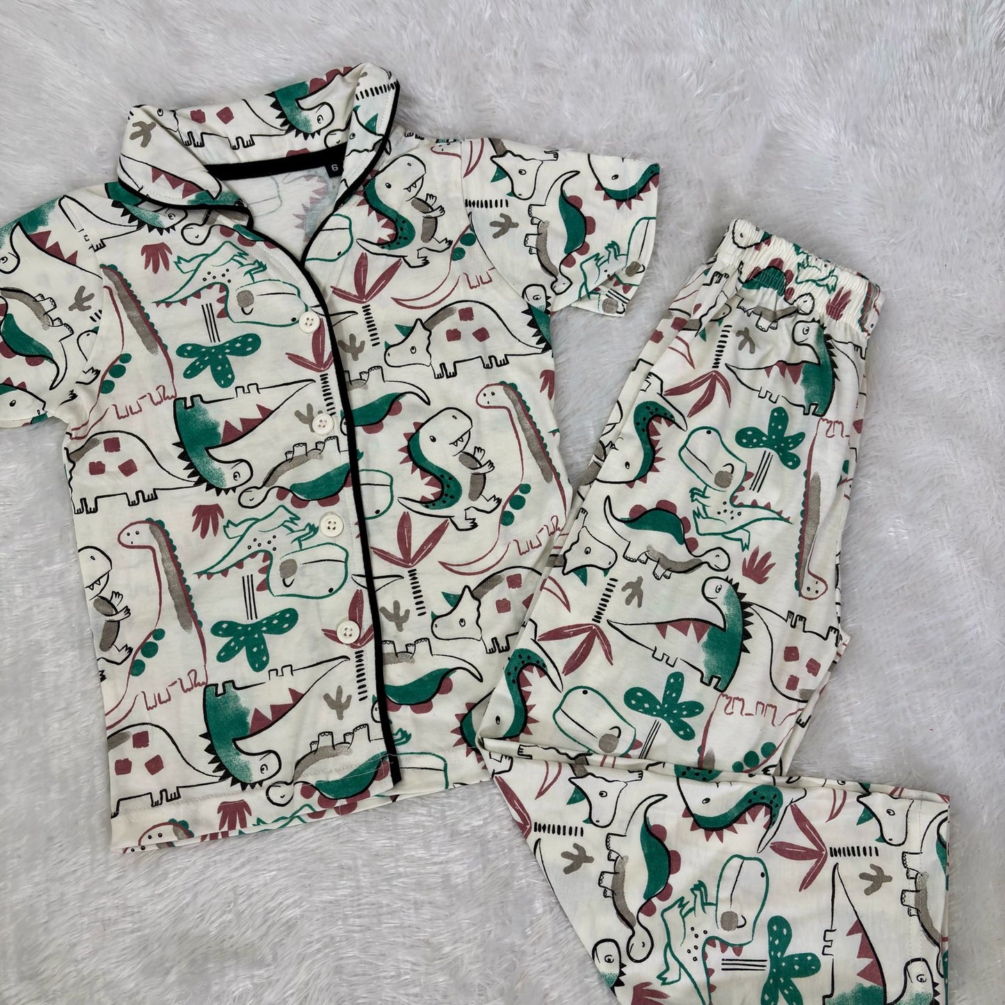 Half Sleeve Collar Night Suits IW03