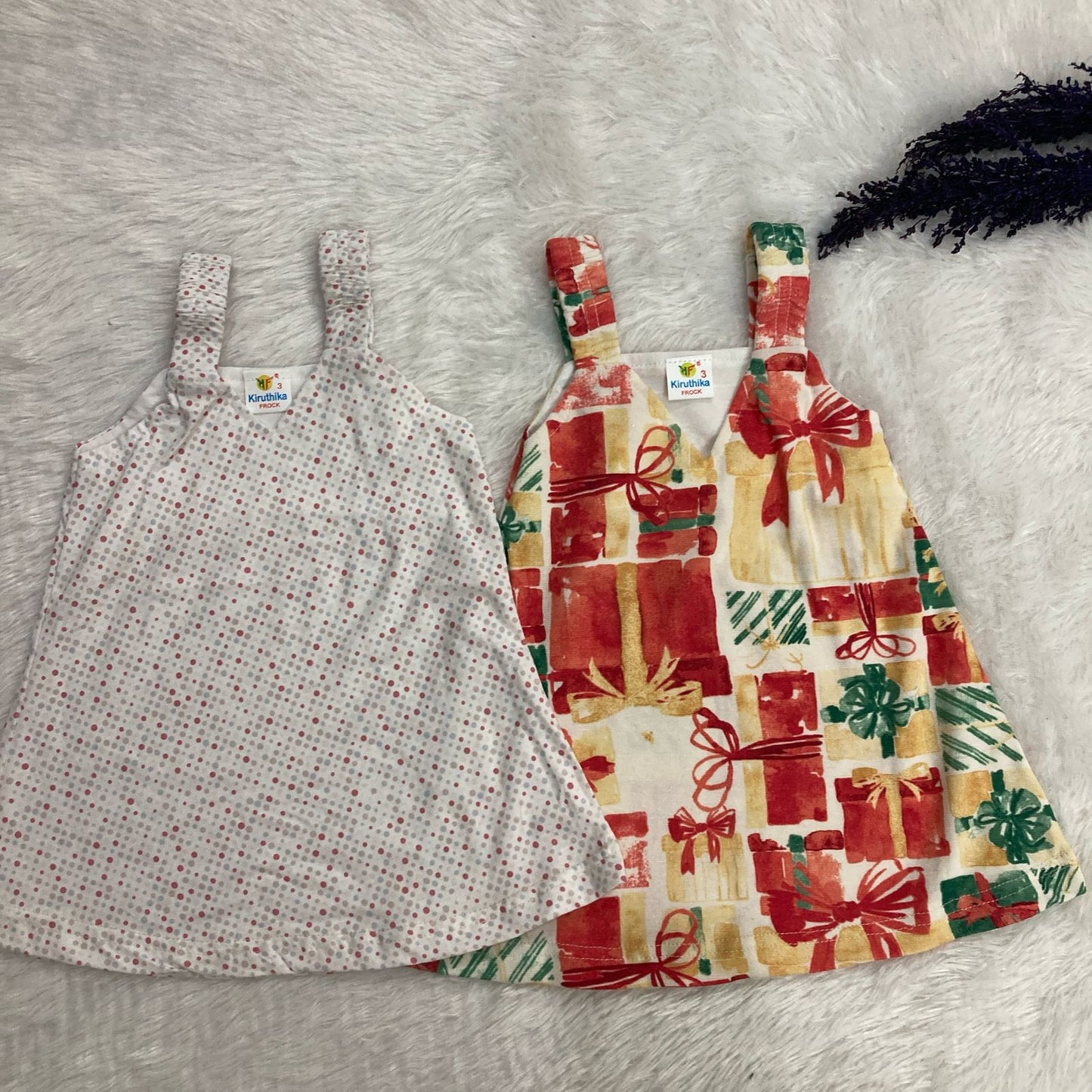 Summer Sleeveless Frock 6 to 12 months