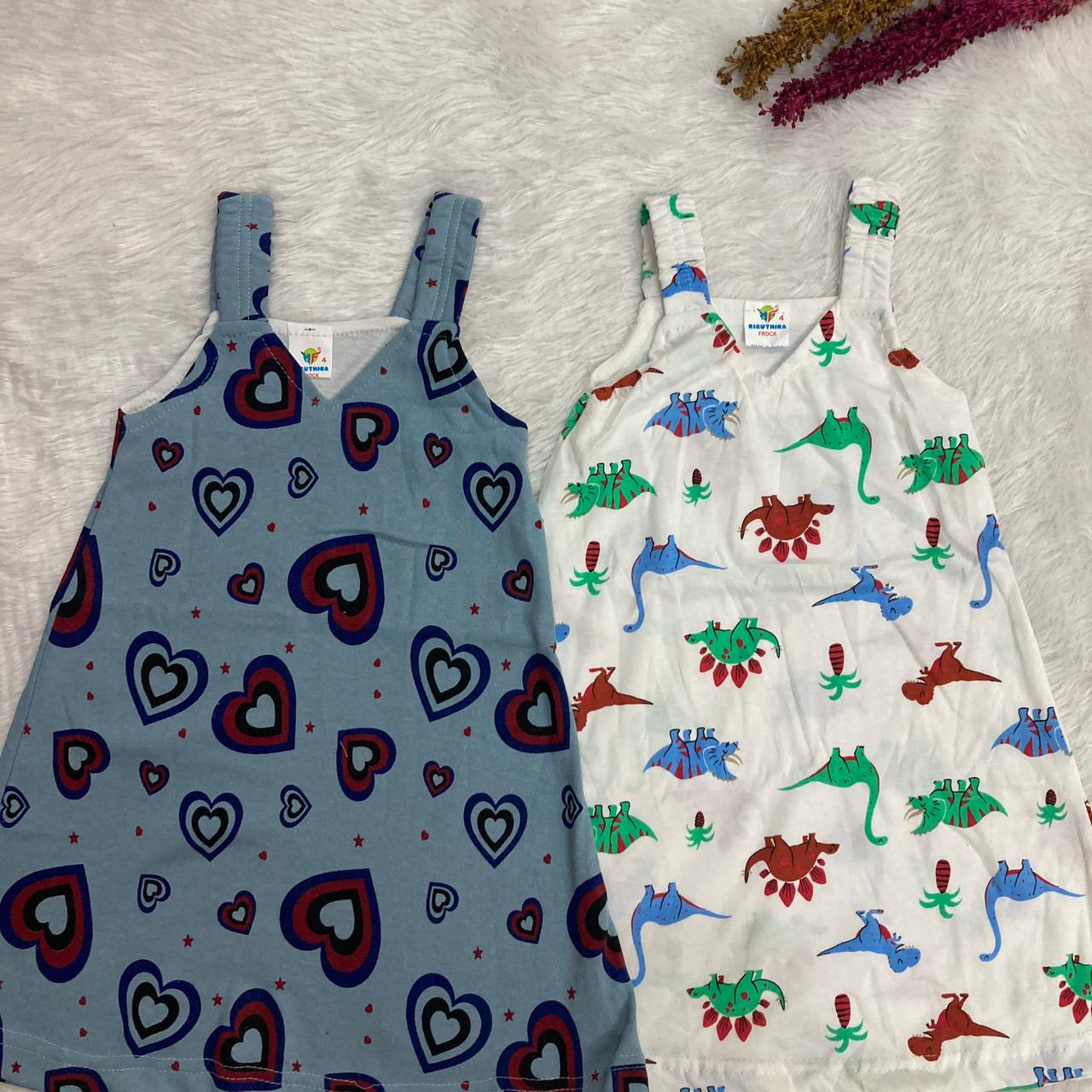 Summer Sleeveless Frock 3 to 4 years