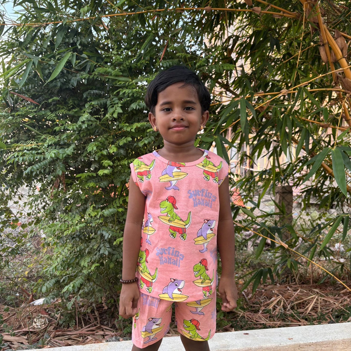 Sleeveless Shorts Set SL