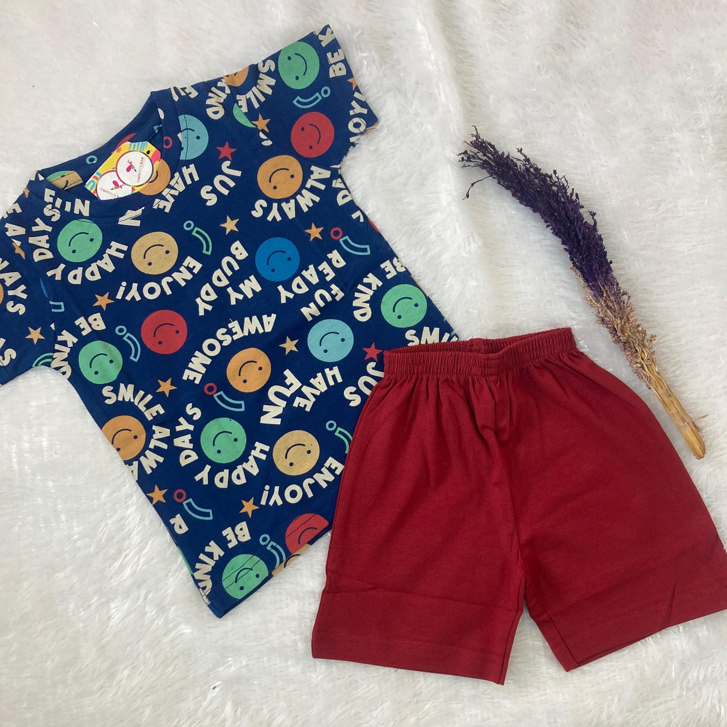 Boys and Girls Premium Short Set (6 to 24month) IF01