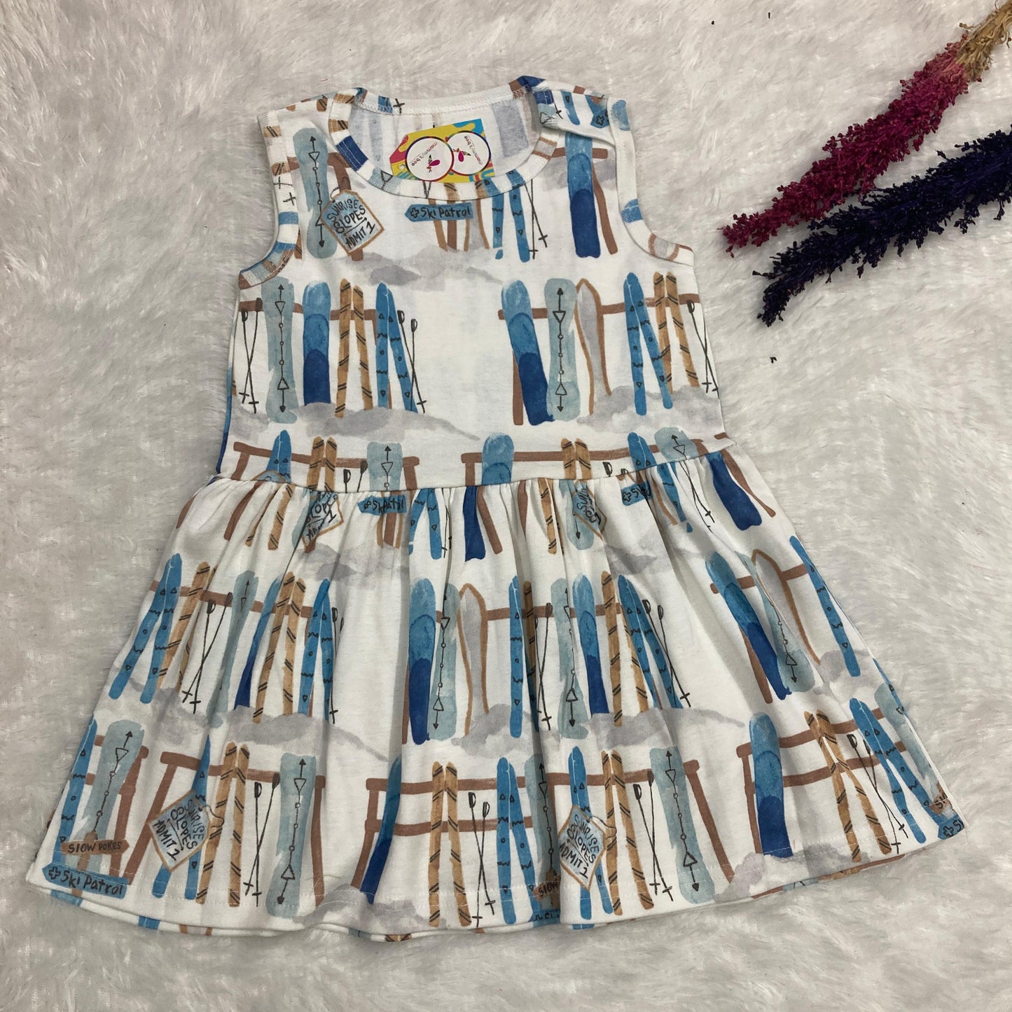 Summer Sleeveless Frock 5 to 6 years