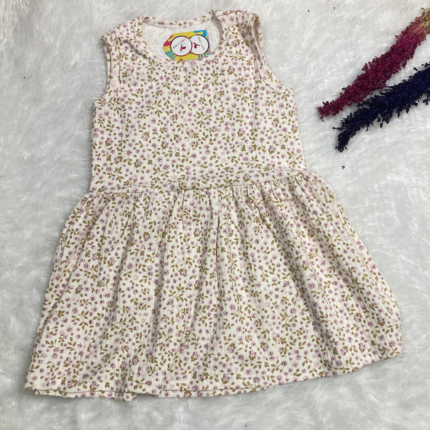 Summer Sleeveless Frock 3 to 4 years