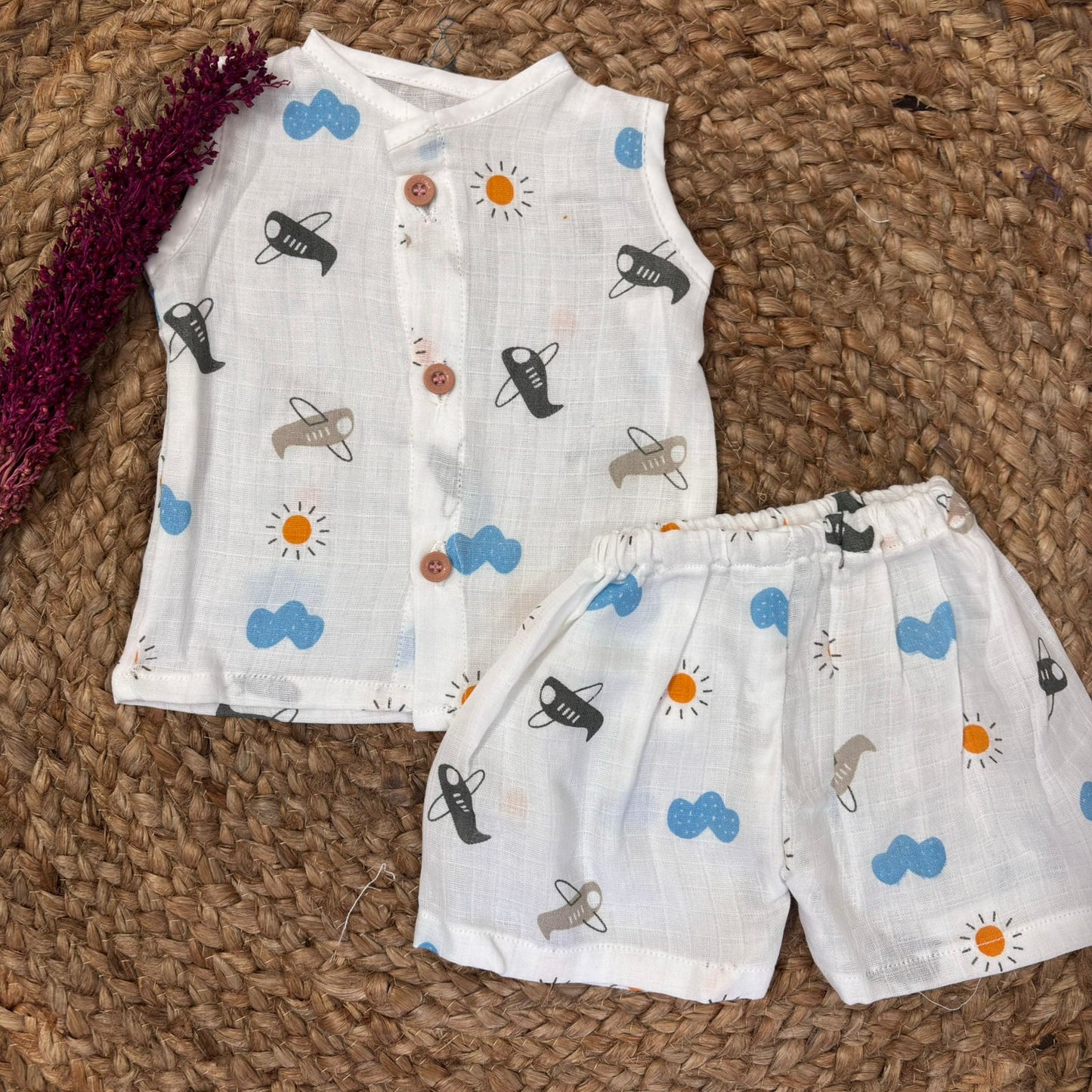 Muslin co-ord set MN01