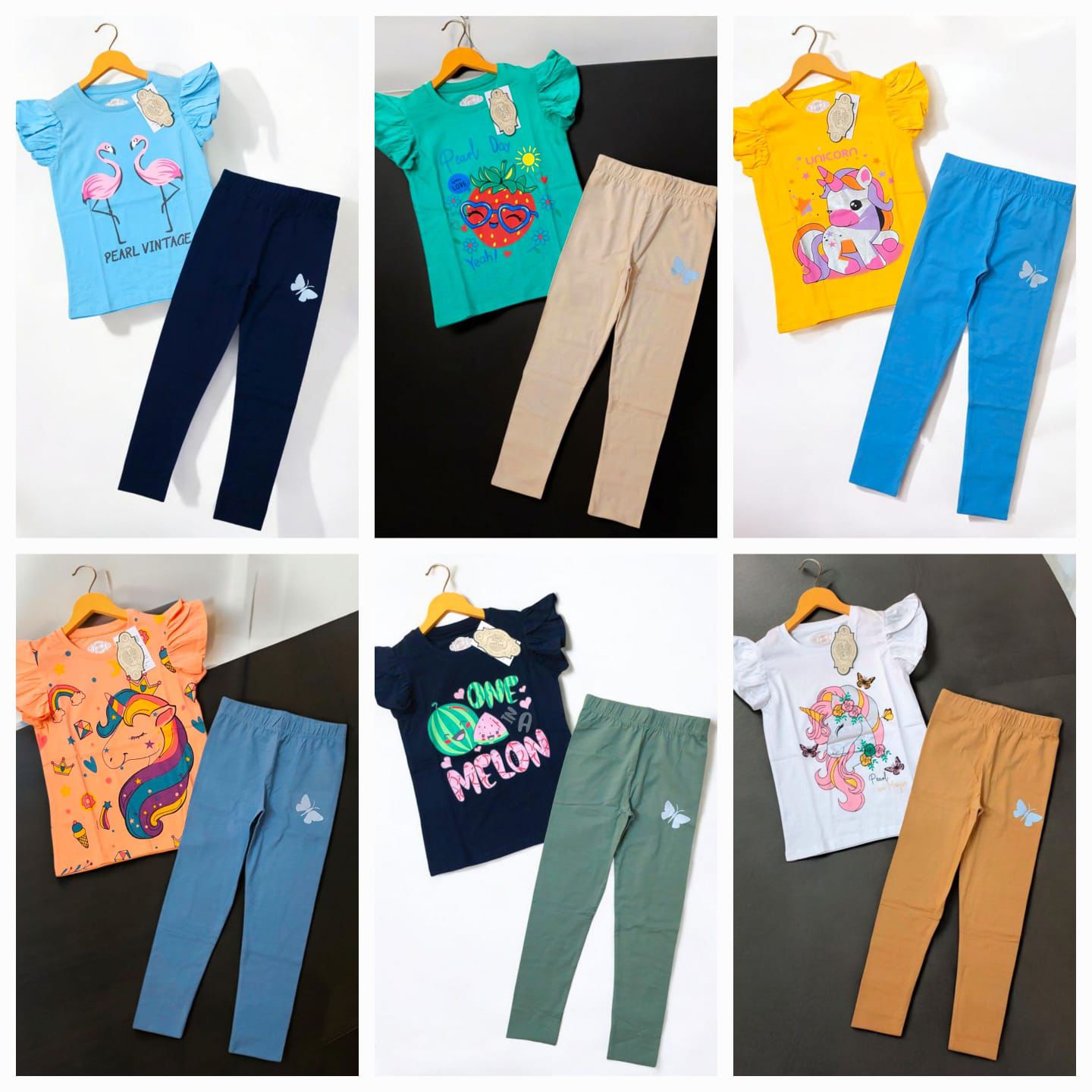 Girls Leggings Pant Set FC01