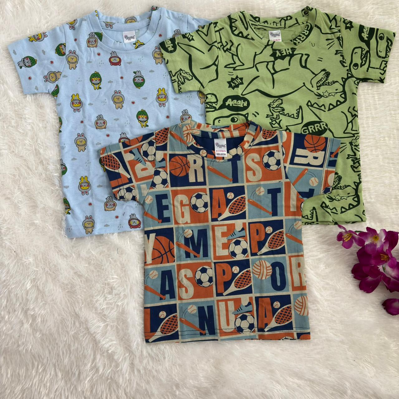 3 Pcs T-Shirt Combo