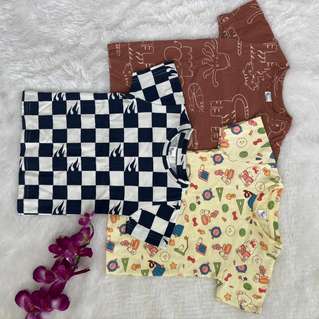 3 Pcs T-Shirt Combo