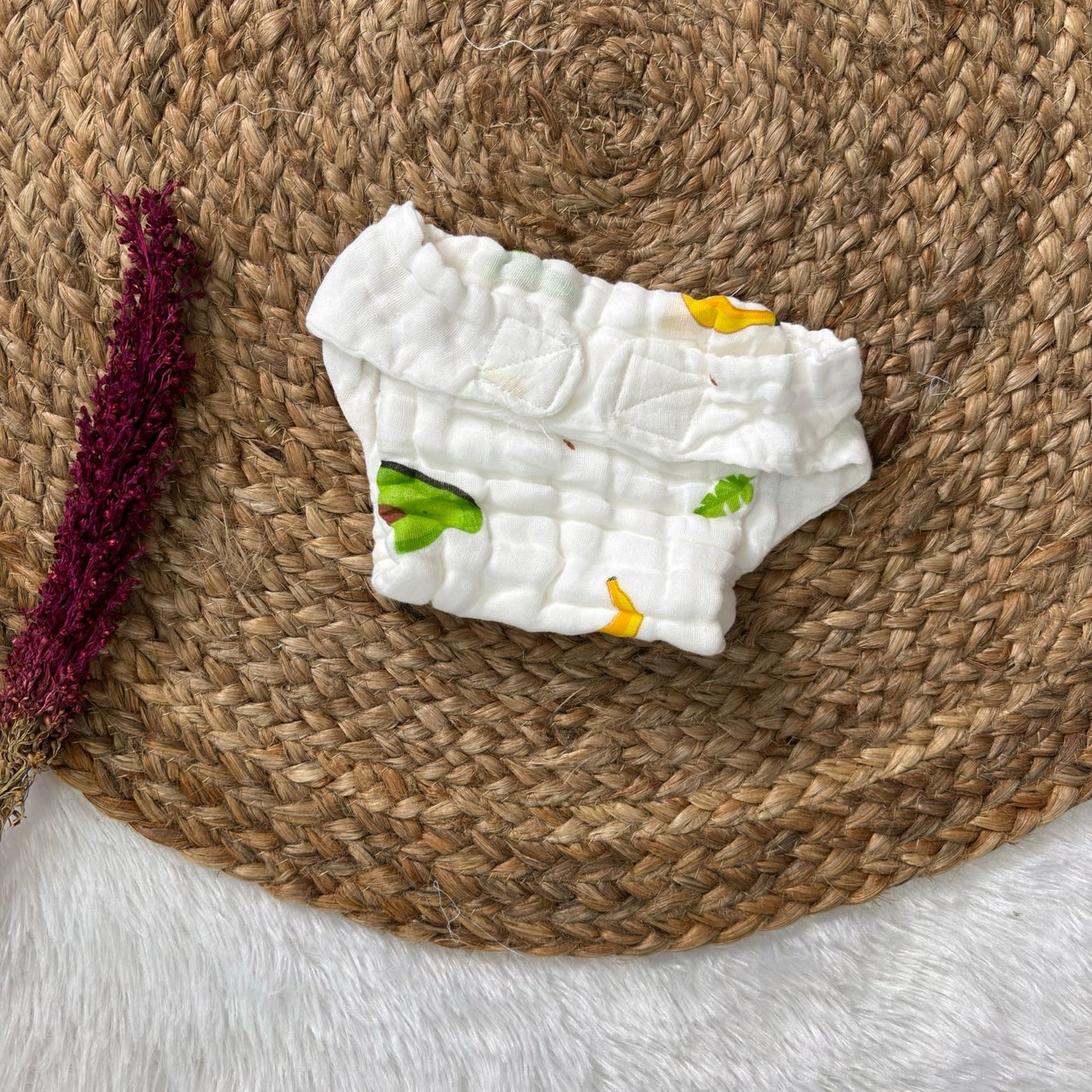 Muslin 6 layer Premium Nappy MN01