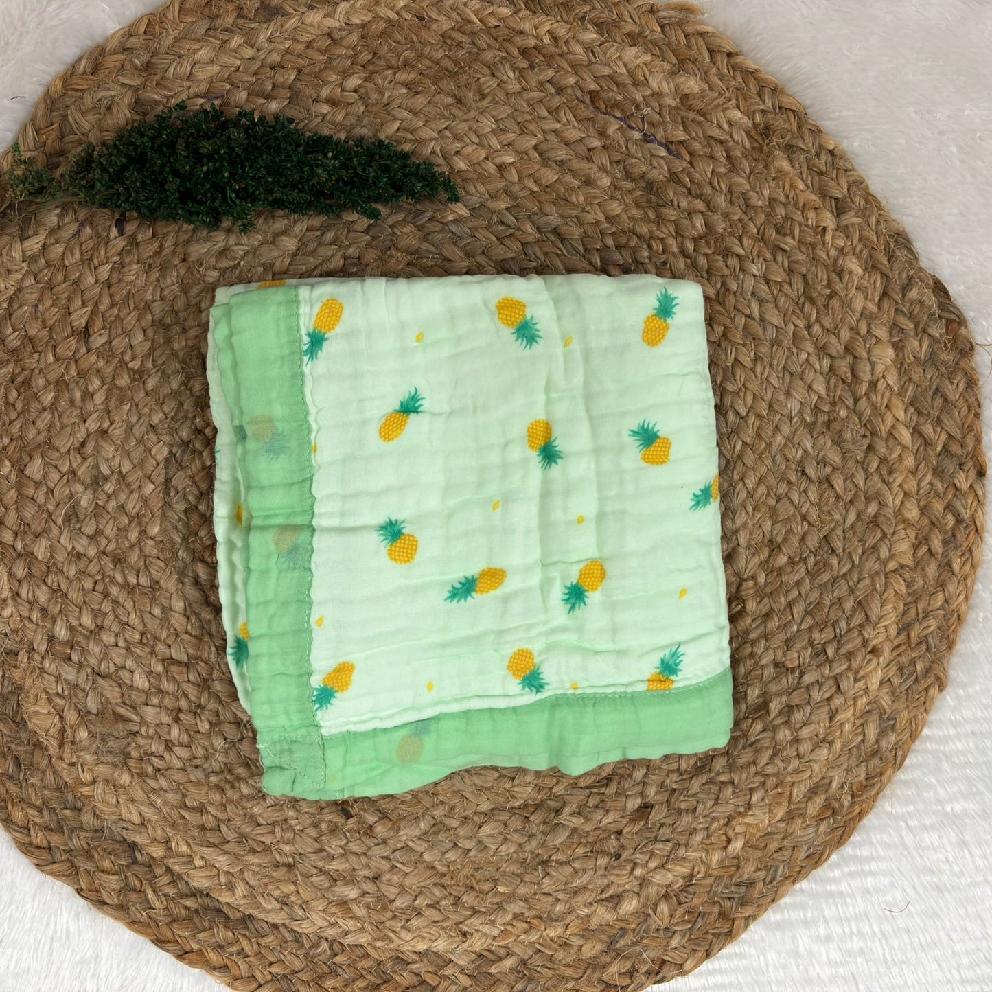 Crinkled Muslin 6 layer Blanket MN01