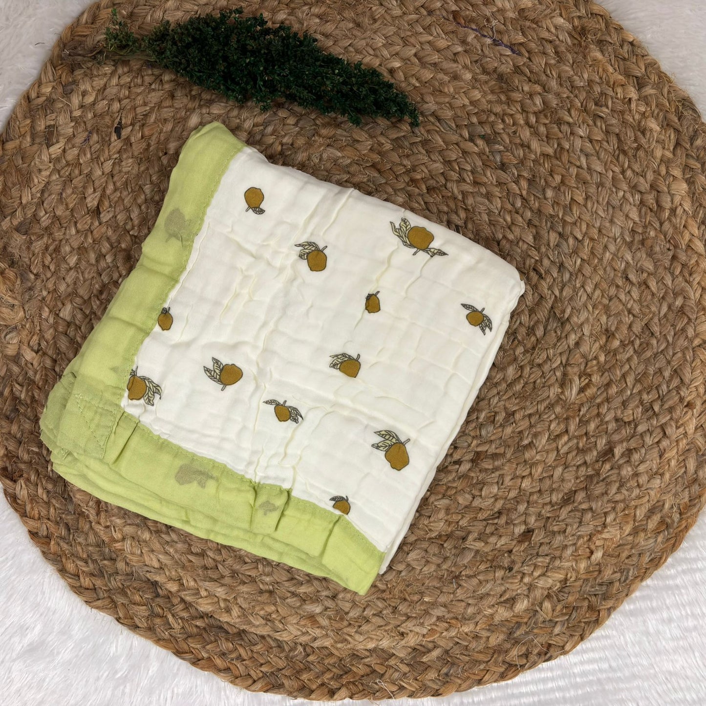 Crinkled Muslin 6 layer Blanket MN01