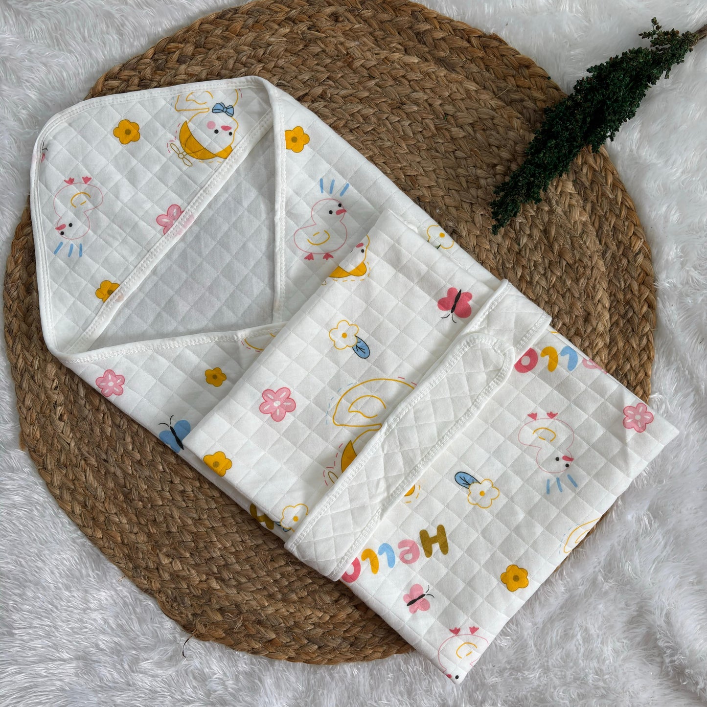 Baby Hooded Wrap / Blanket MN01