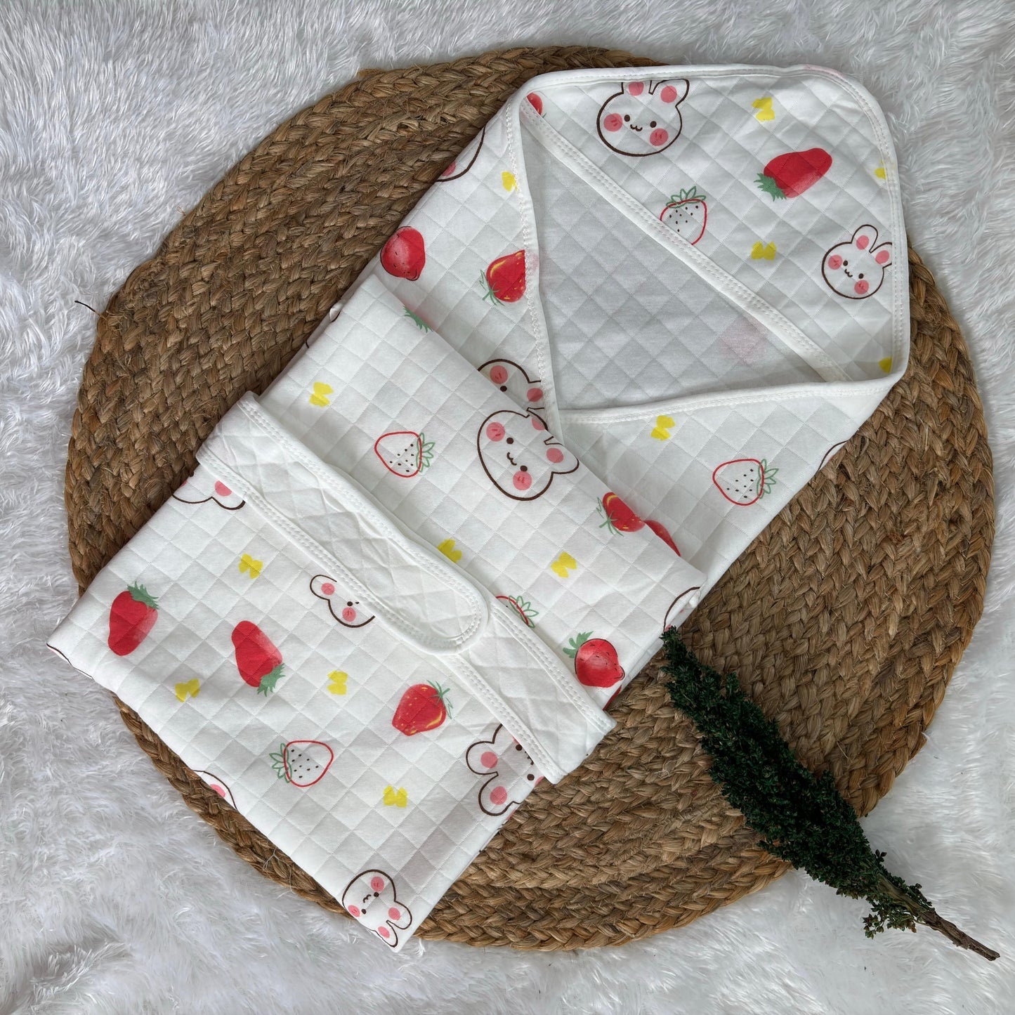 Baby Hooded Wrap / Blanket MN01