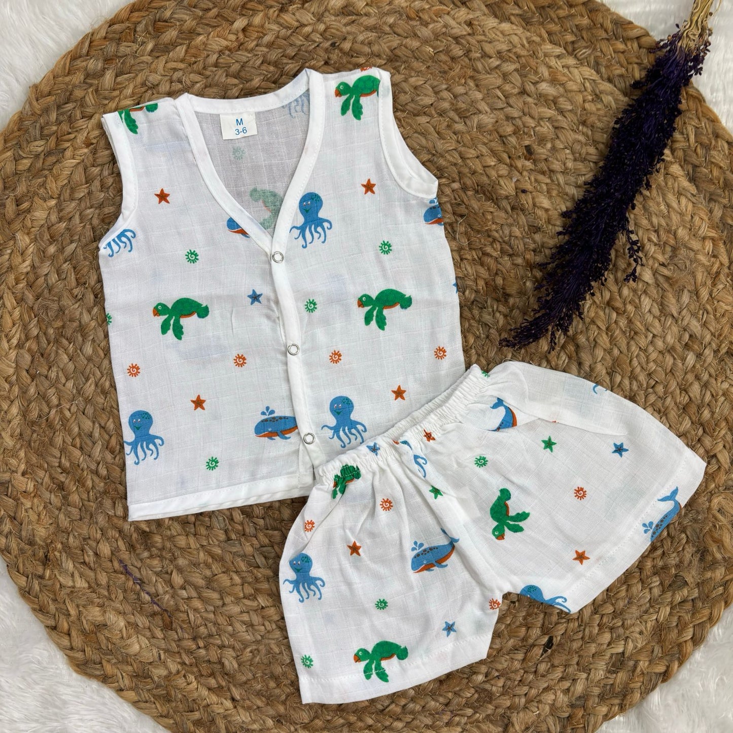 Muslin co-ord set MN01