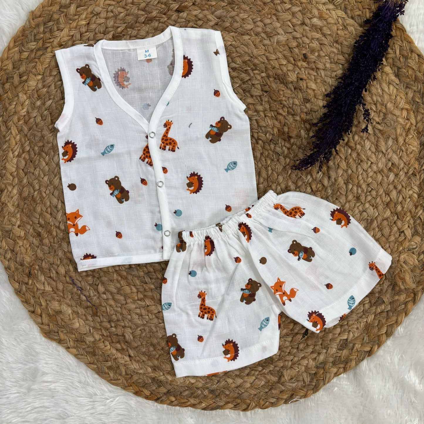 Muslin co-ord set MN01