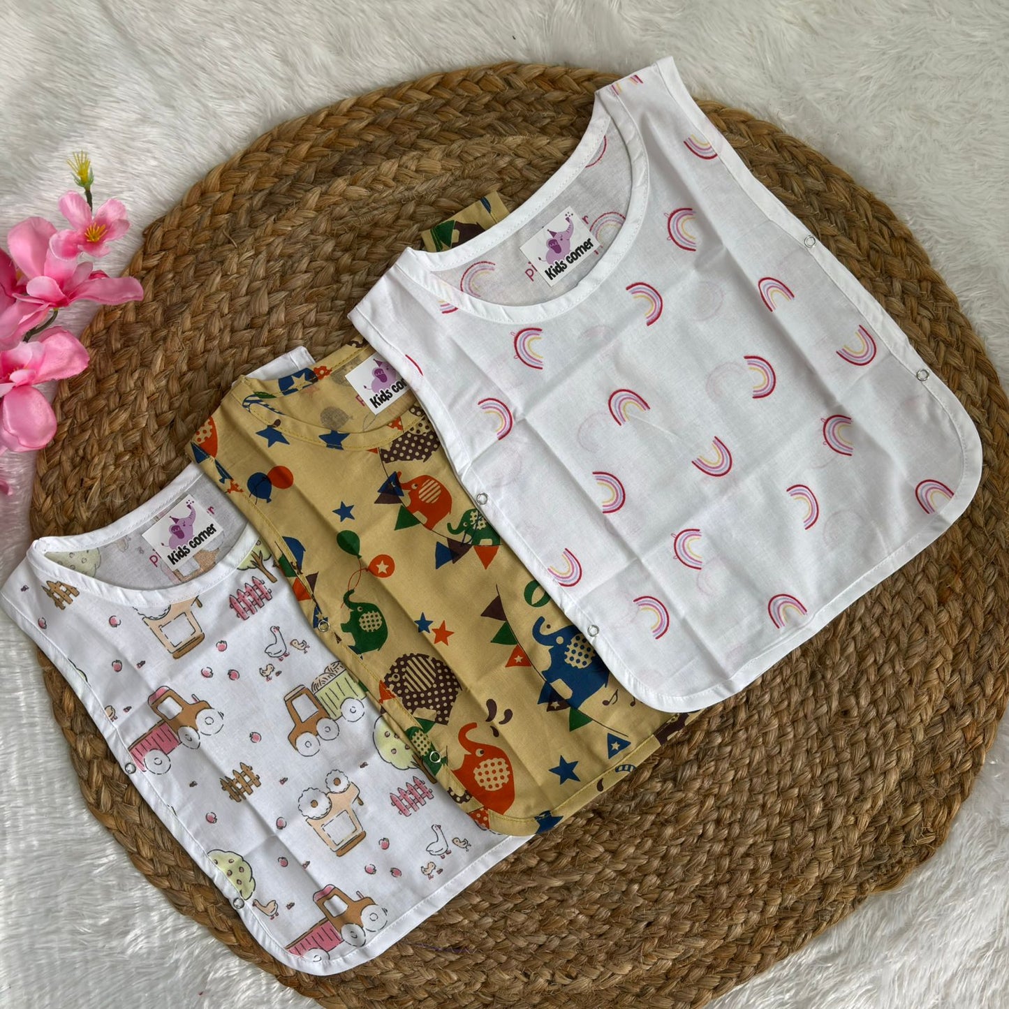 Cotton Button Jabla 3 Pcs Pack MN01