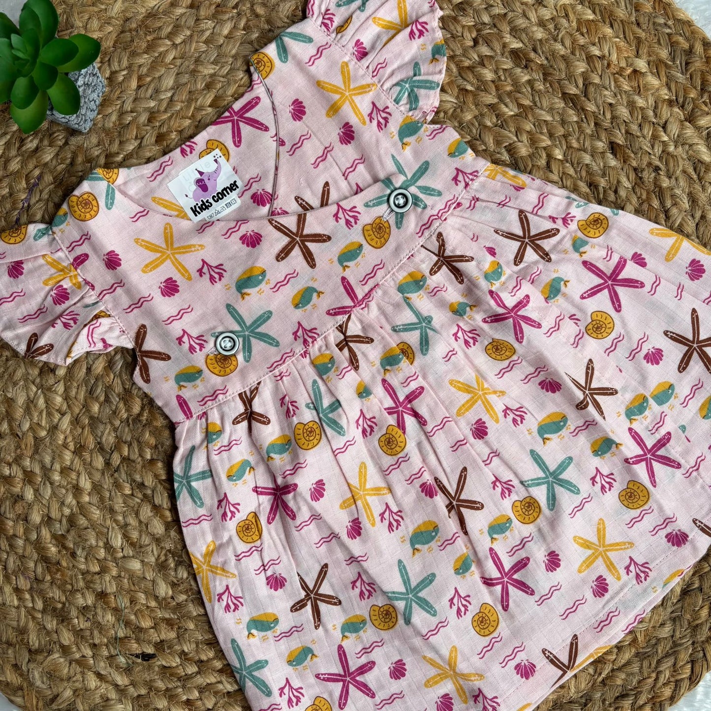 Muslin Frocks Double Layer Premium Quality MN01