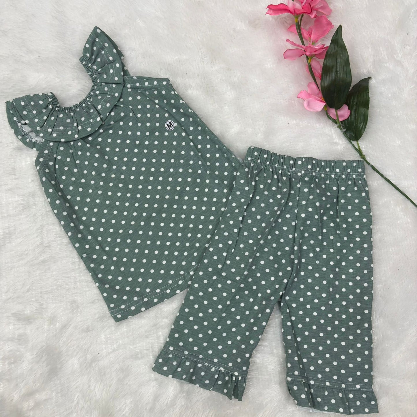 Girls 3/4th Frill Set