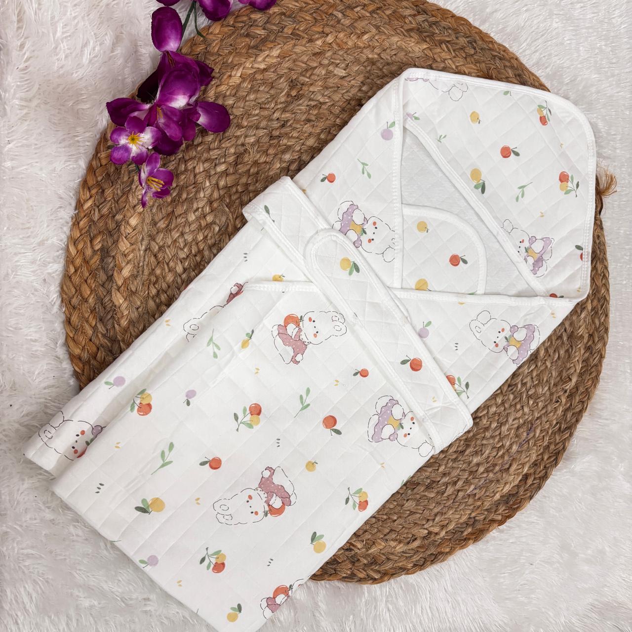 Baby Hooded Wrap / Blanket MN01