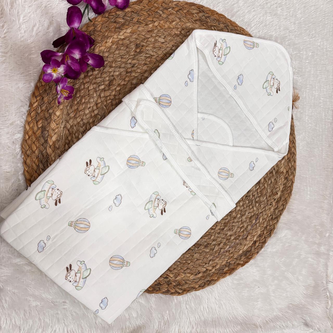 Baby Hooded Wrap / Blanket MN01