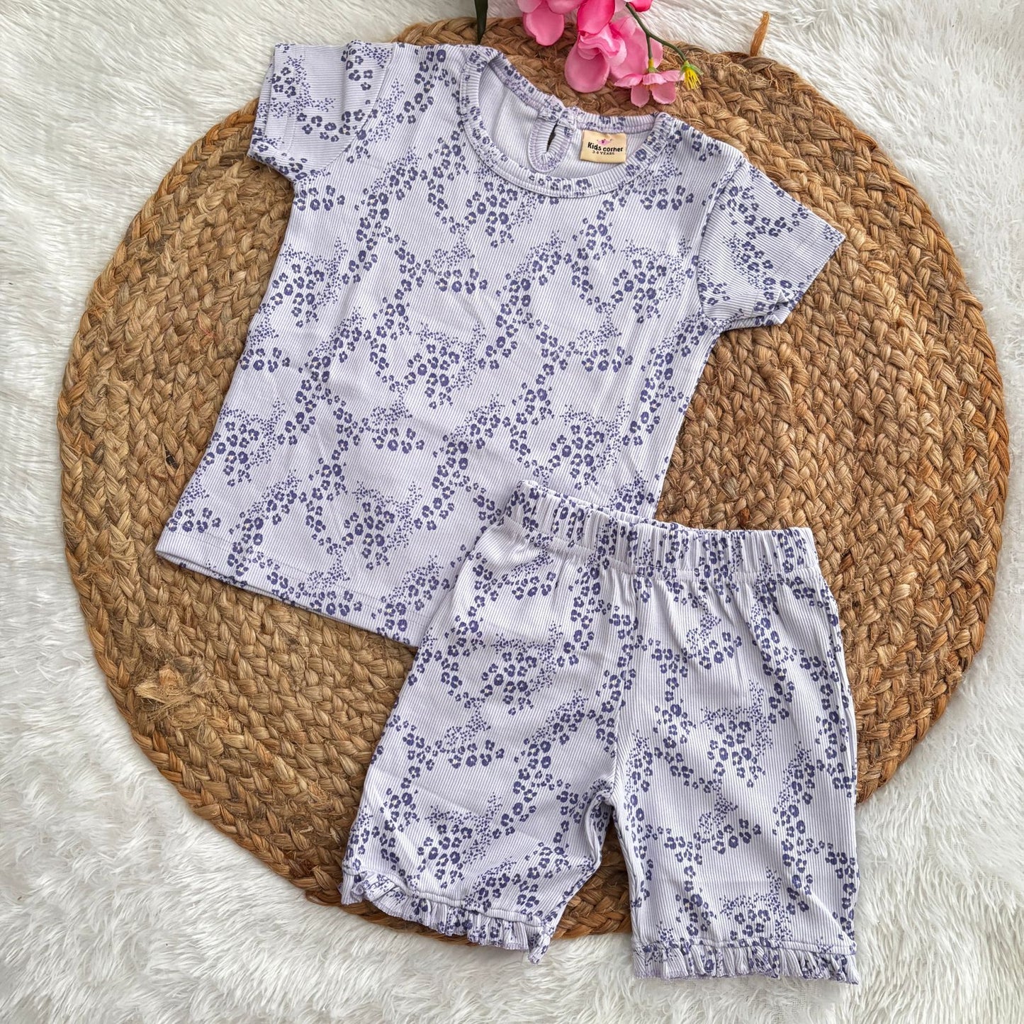 Girls Fancy shorts set FC01