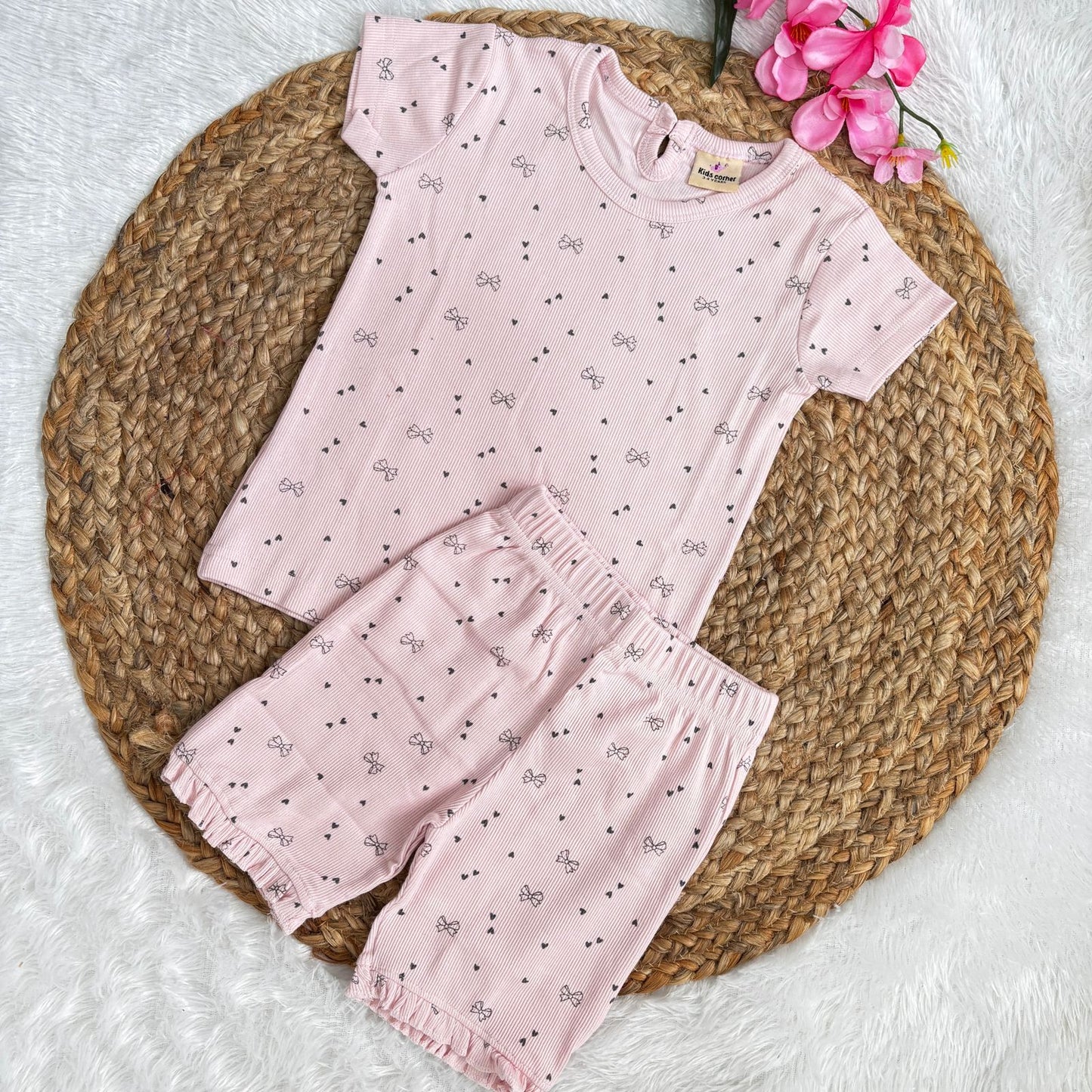 Girls Fancy shorts set FC01