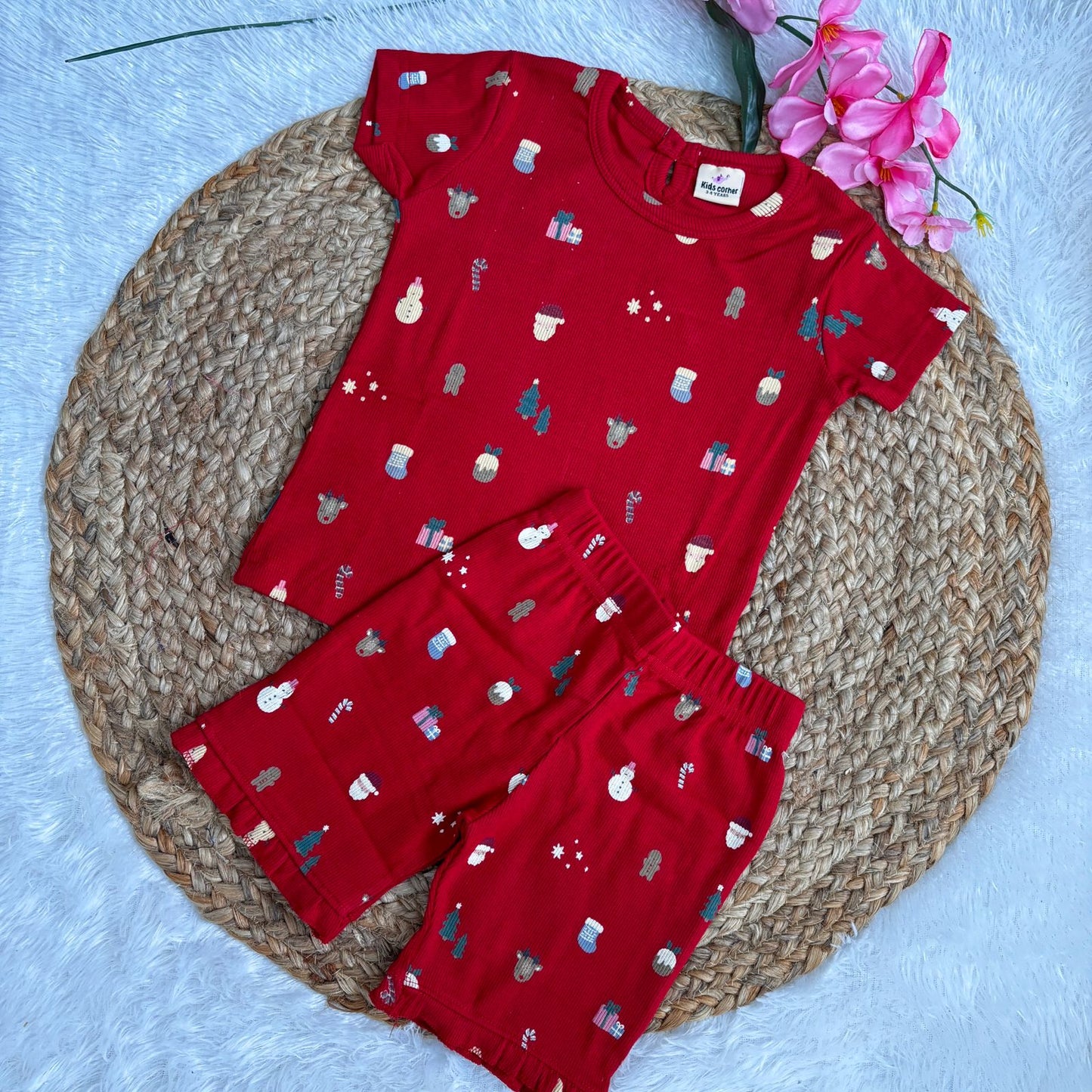 Girls Fancy shorts set FC01