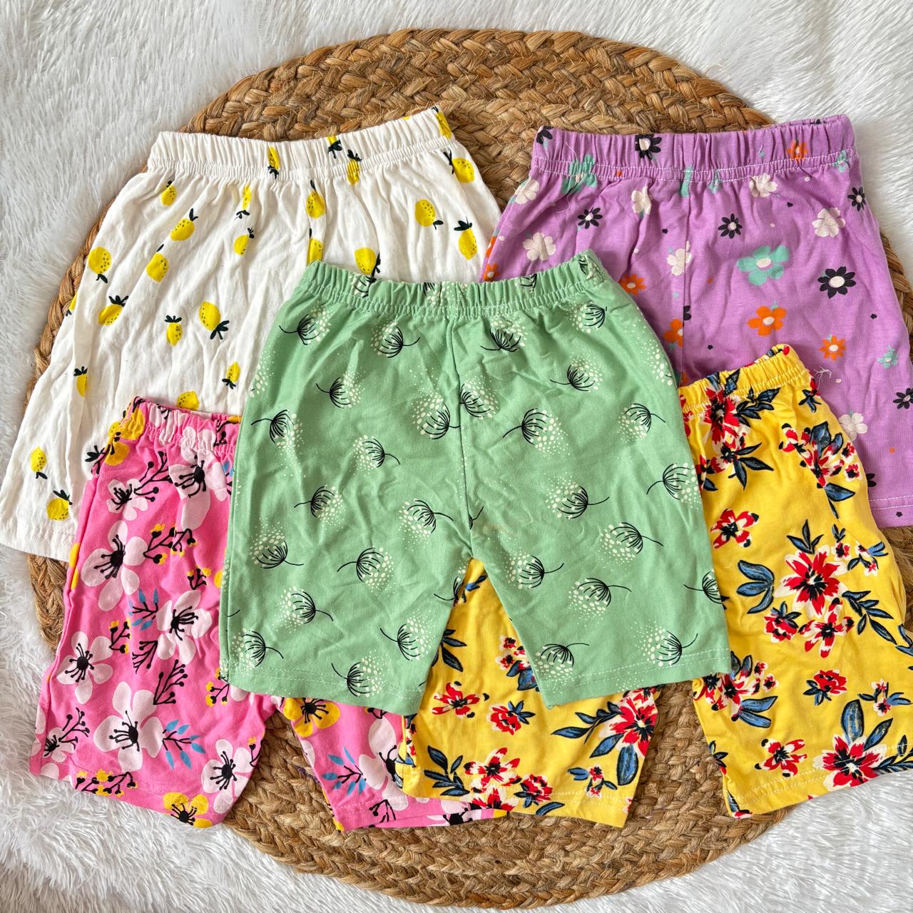Shorts Combo 4 to 5 years (5 pcs pack)