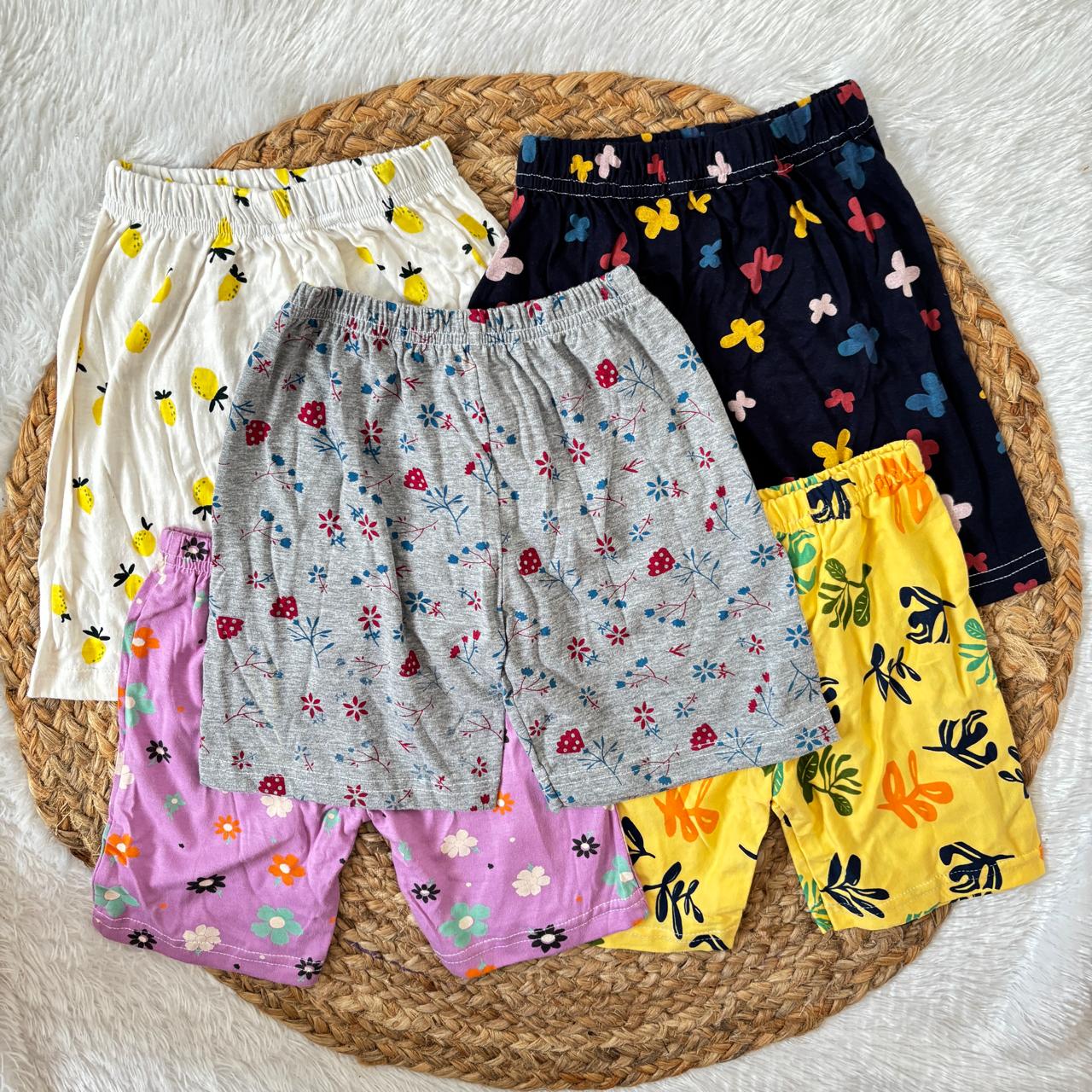 Shorts Combo 4 to 5 years (5 pcs pack)