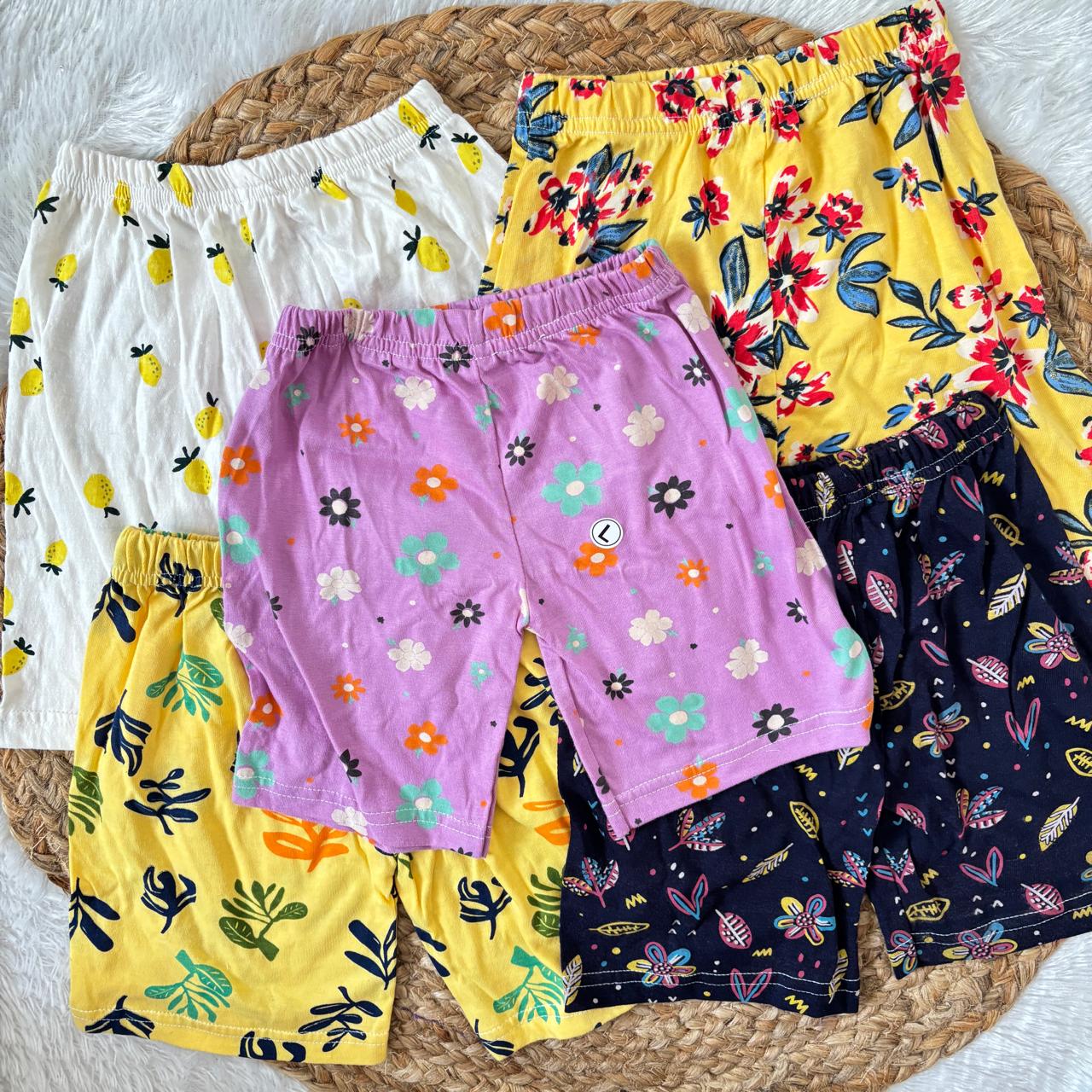 Shorts Combo 4 to 5 years (5 pcs pack)