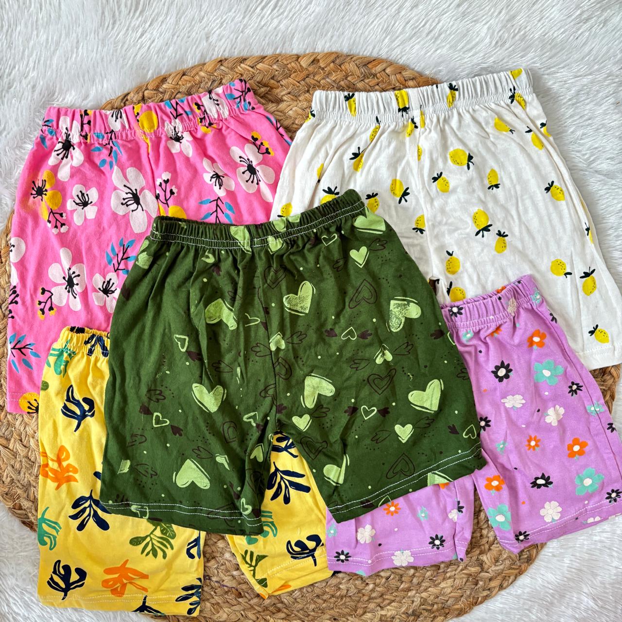 Shorts Combo 4 to 5 years (5 pcs pack)