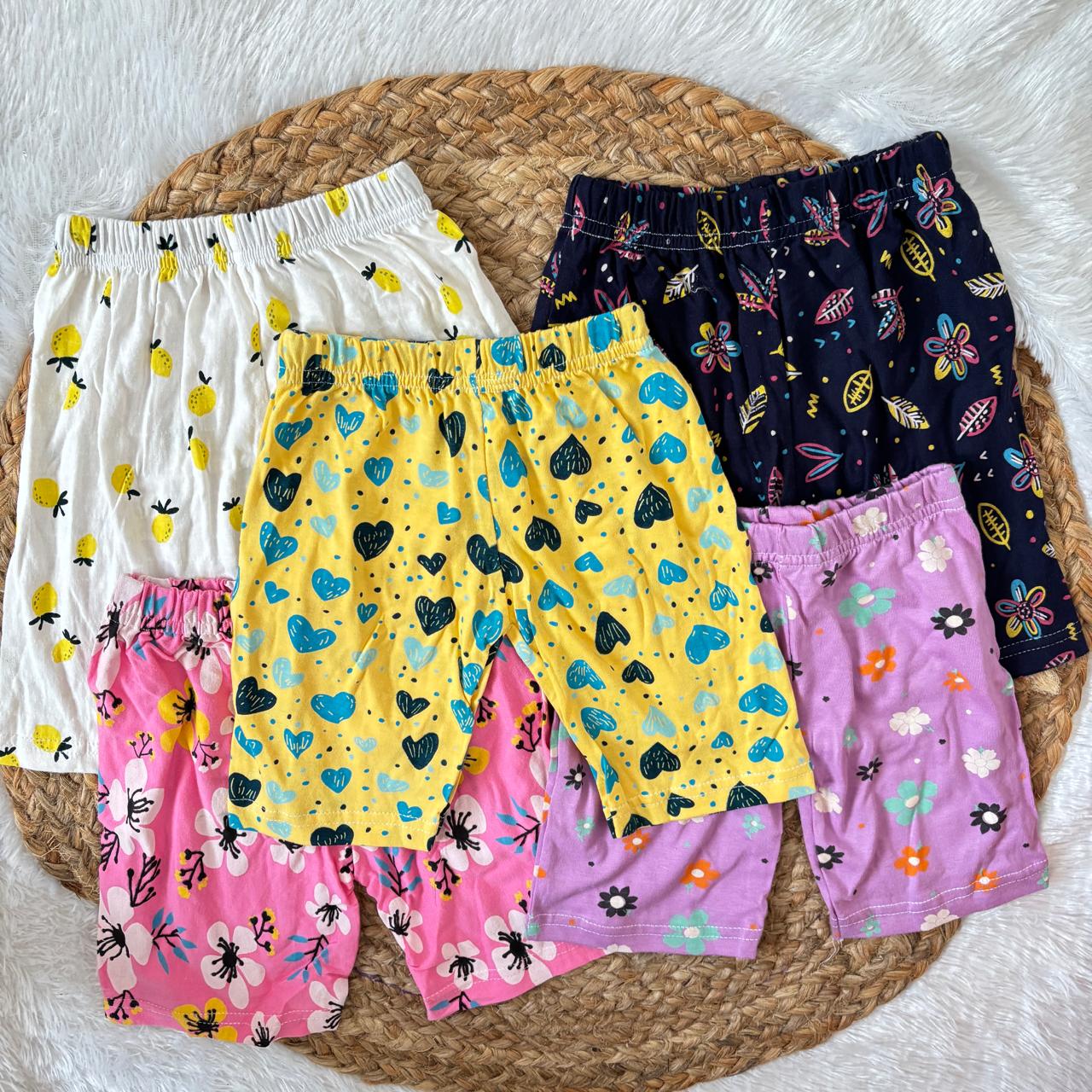 Shorts Combo 4 to 5 years (5 pcs pack)
