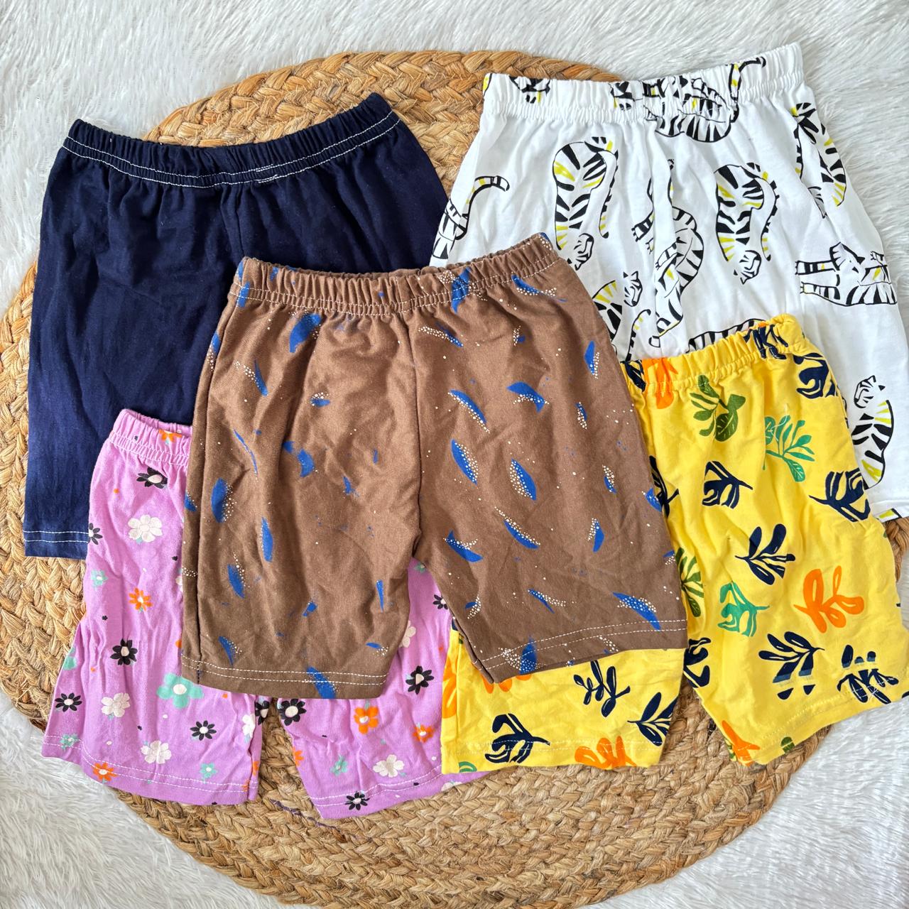 Shorts Combo 4 to 5 years (5 pcs pack)