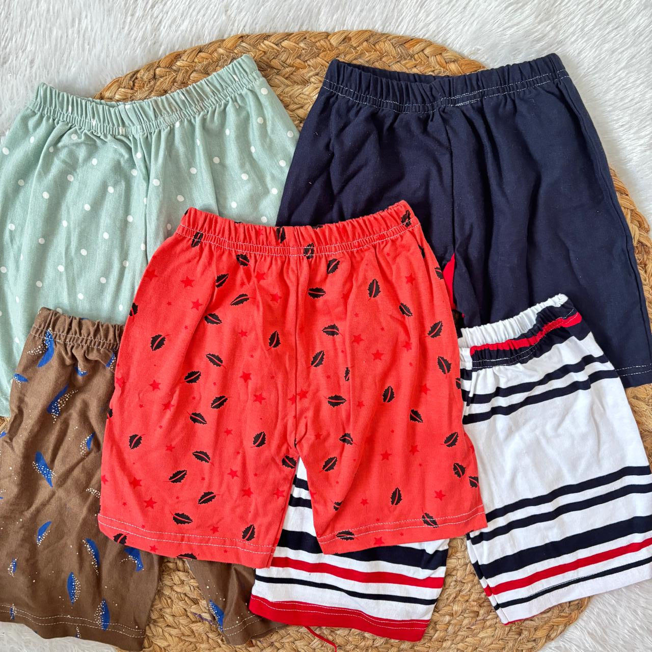 Shorts Combo 4 to 5 years (5 pcs pack)