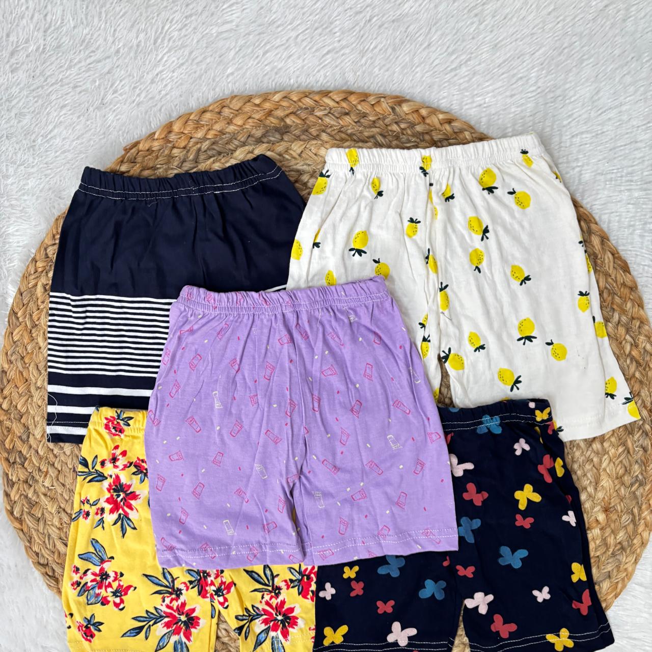 Shorts Combo 2 to 3 years (5 pcs pack)