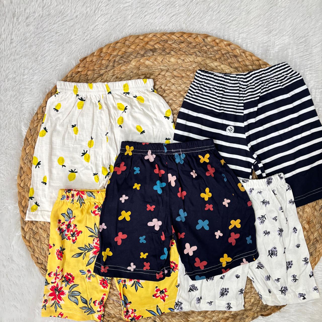 Shorts Combo 2 to 3 years (5 pcs pack)