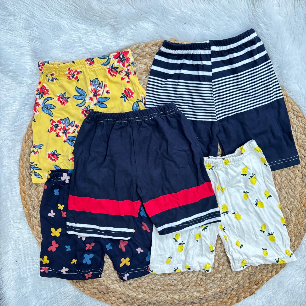 Shorts Combo 2 to 3 years (5 pcs pack)