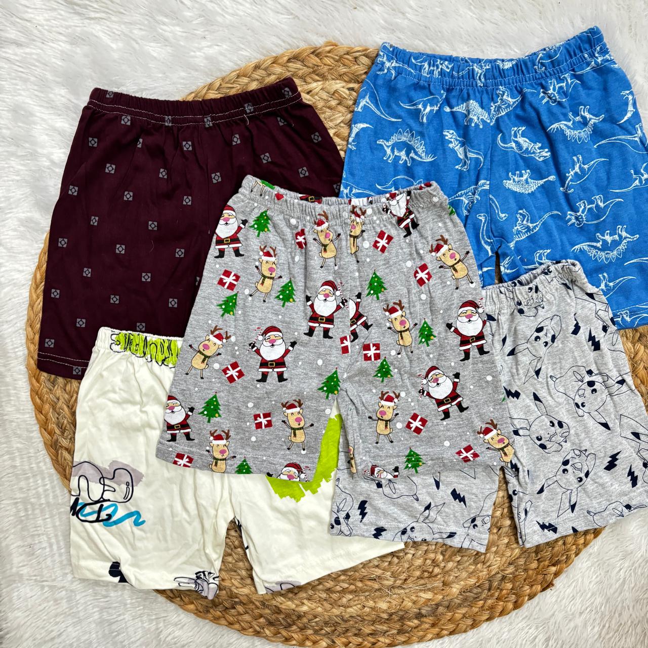 Shorts Combo 2 to 3 years (5 pcs pack)