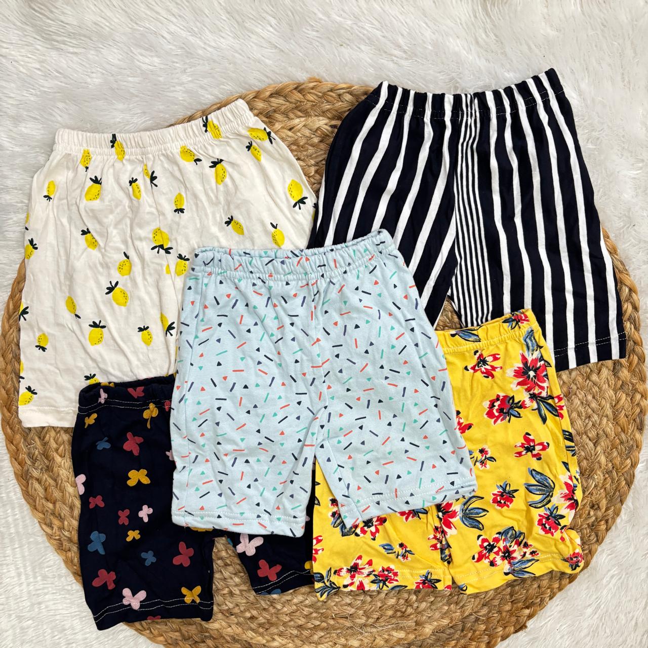 Shorts Combo 2 to 3 years (5 pcs pack)