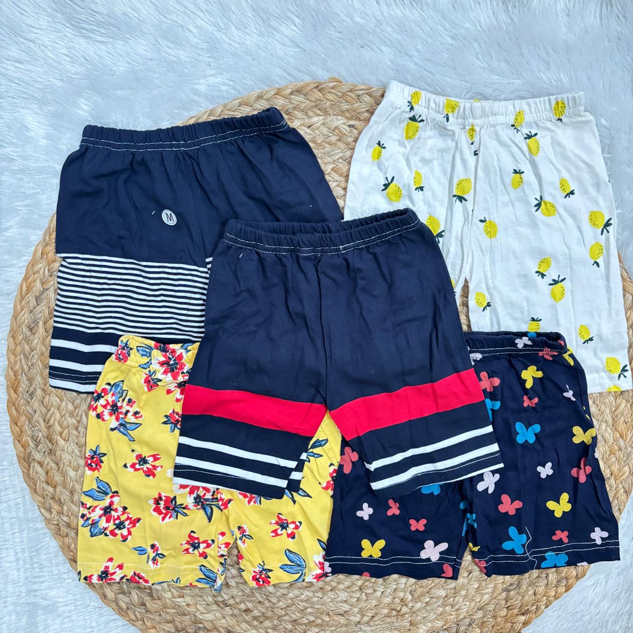 Shorts Combo 2 to 3 years (5 pcs pack)