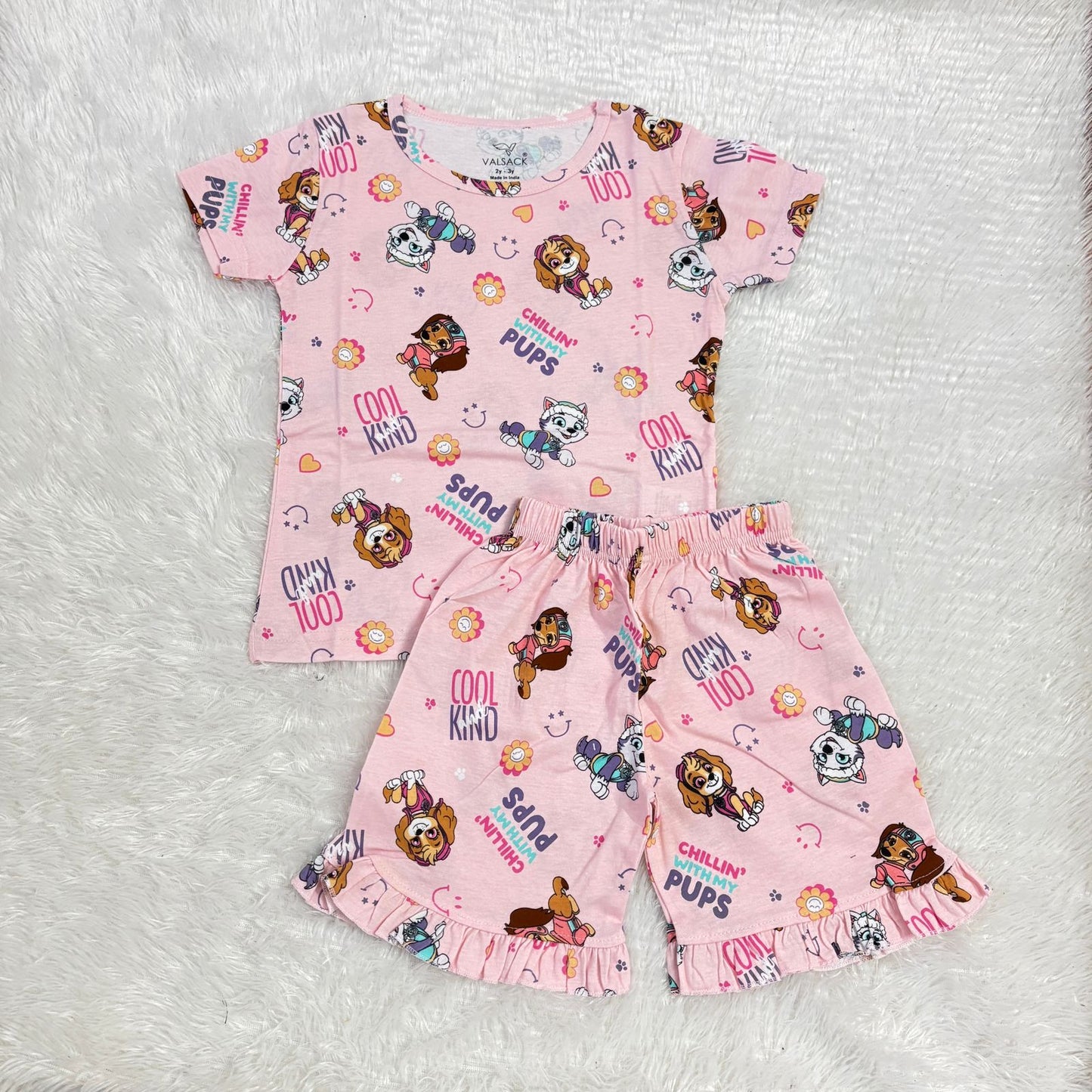 Girls Fancy shorts set SF03