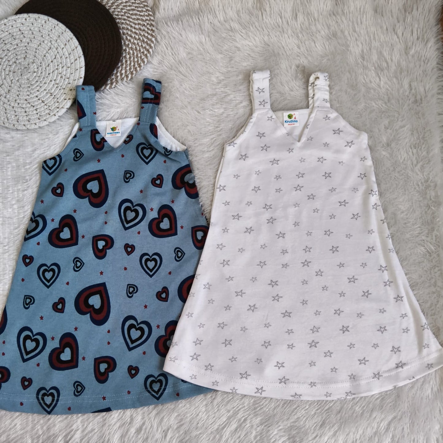 Summer Sleeveless Frock combo CF01