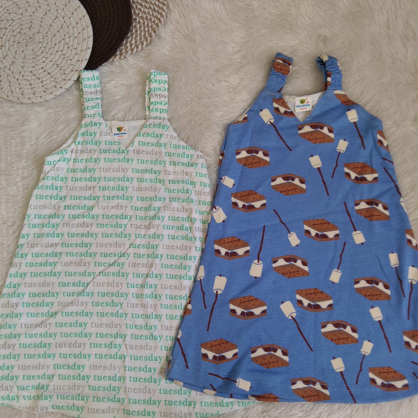 Summer Sleeveless Frock combo CF01