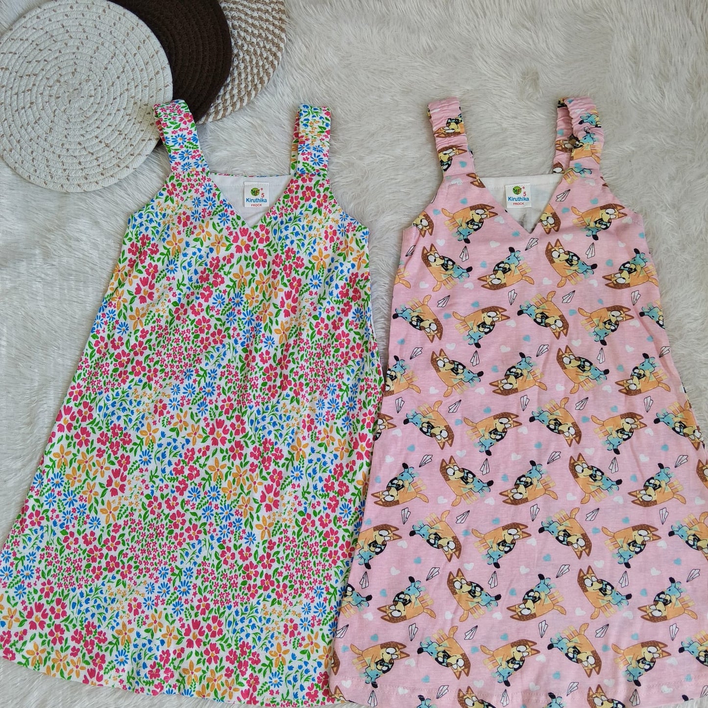 Summer Sleeveless Frock Combo CF01