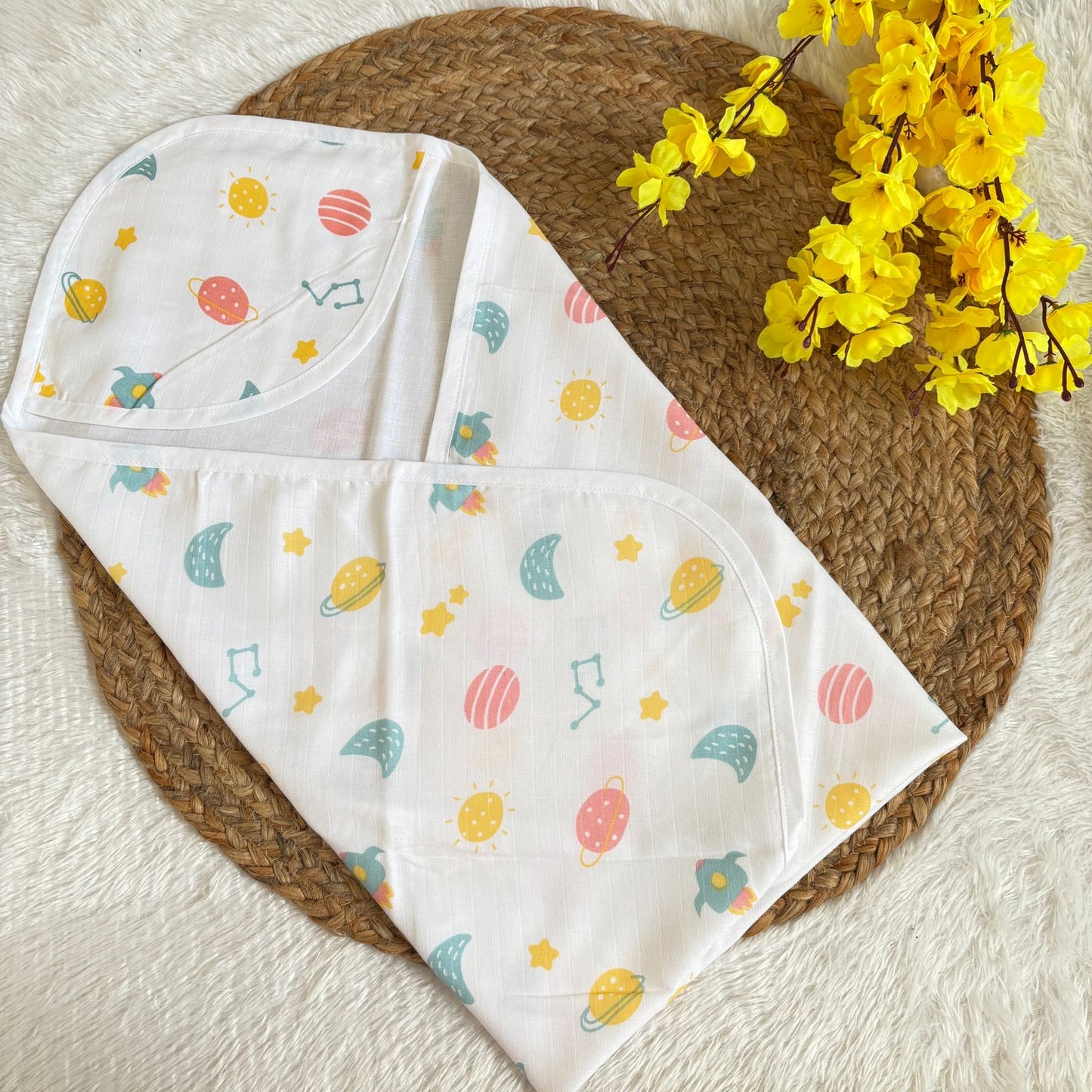 Baby muslin premium cap towel MN01