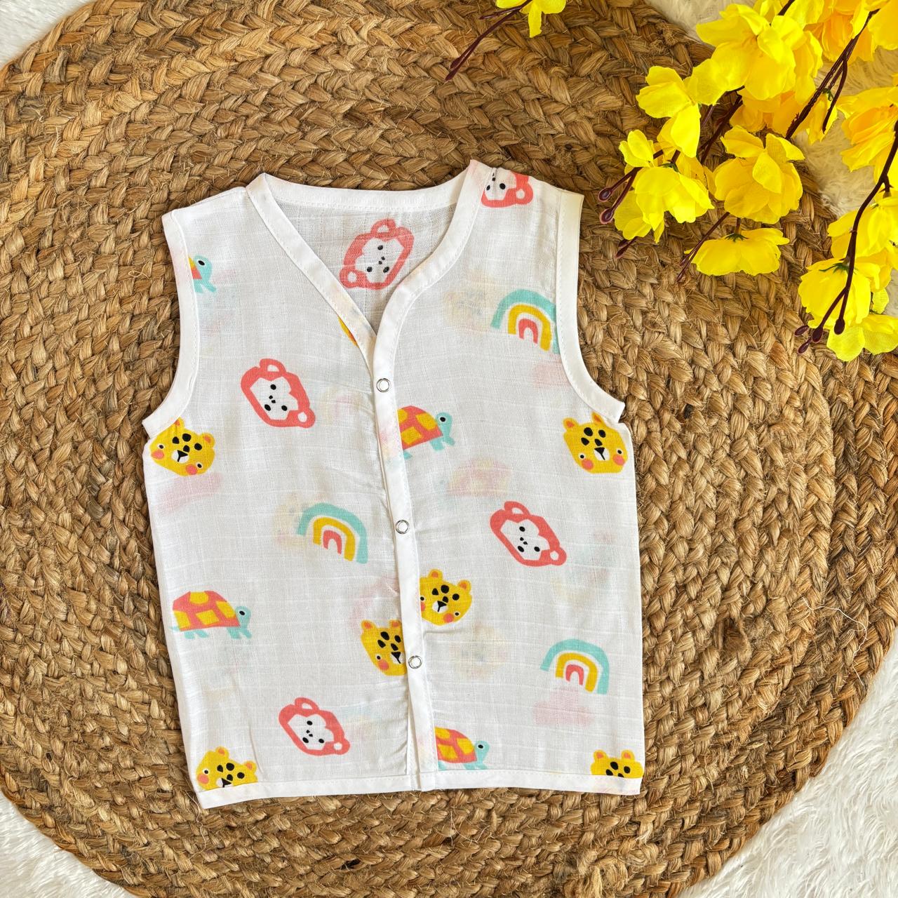 Muslin Button jablas MN01