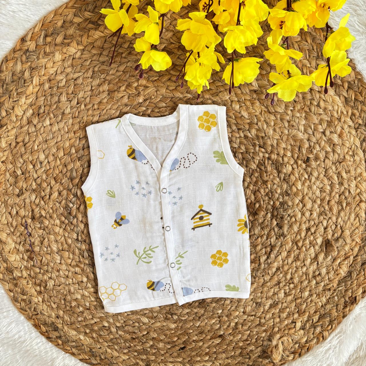 Muslin Button jablas MN01